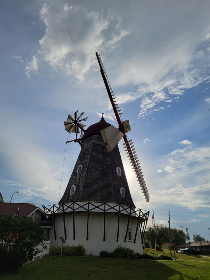 Beer Glass Tall - Elk Horn, IA - Danish Windmill