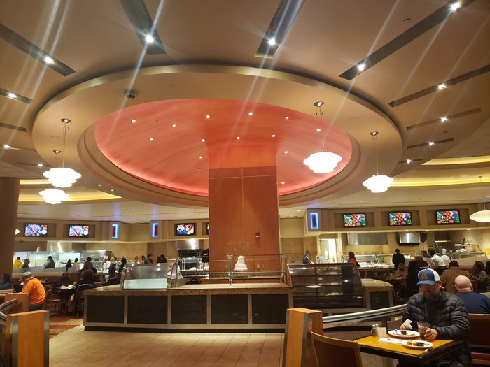 All-You-Can-Eat Desserts Are At A Casino Buffet In Detroit Michigan