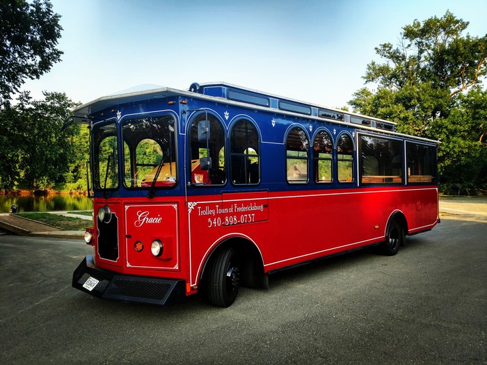 fredericksburg virginia trolley tour