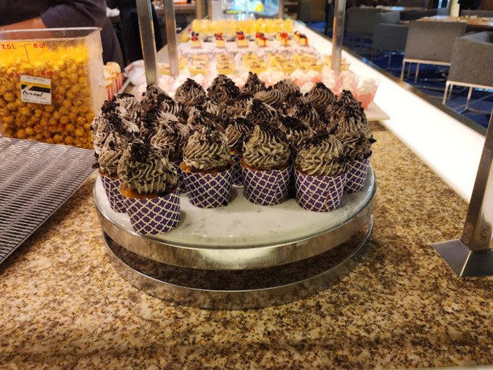 Desserts at Bacchanal Buffet Overflow In Las Vegas, Nevada