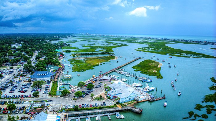 How Far is Greenvile From Merrell Inlet?