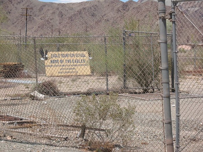 Ghost town Eagle Mountain abandoned since 1983 purchased by