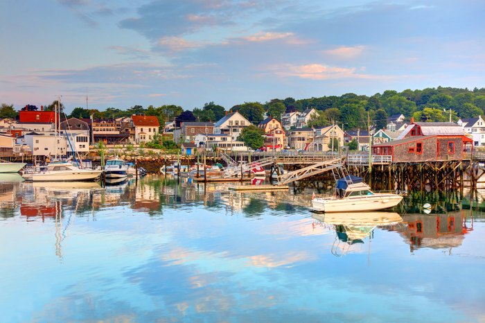 Map of Boothbay Harbor, Maine - Live Beaches