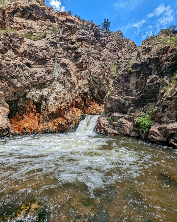 Waterfall Swimming Hole In New Mexico: Nambé Falls, Santa Fe