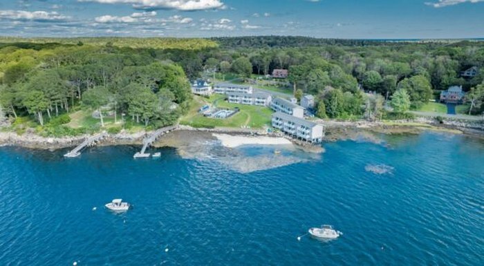 Map of Boothbay Harbor, Maine - Live Beaches