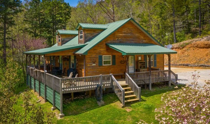 cabin in Jasper Arkansas