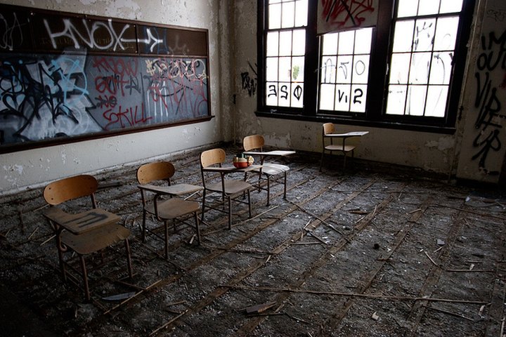 The Abandoned Spring Garden Elementary School In Philadelphia Is Striking