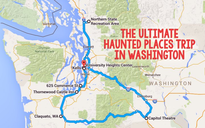 Here's The Ultimate Terrifying Western Washington Road Trip And It'll Haunt Your Dreams