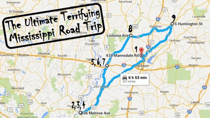 Here's The Ultimate Terrifying Mississippi Road Trip And It'll Haunt Your Dreams