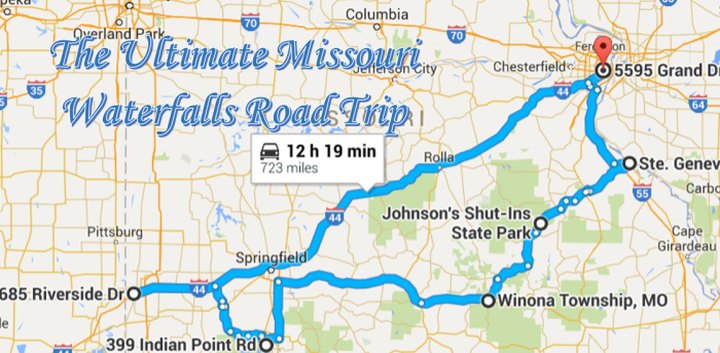 The Ultimate Missouri Waterfall Road Trip Will Take You To 7 Scenic Spots In The State