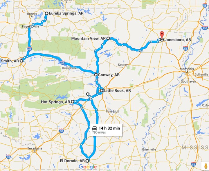 This Epic 3-Day Restaurant Road Trip In Arkansas Will Make Your Mouth Explode
