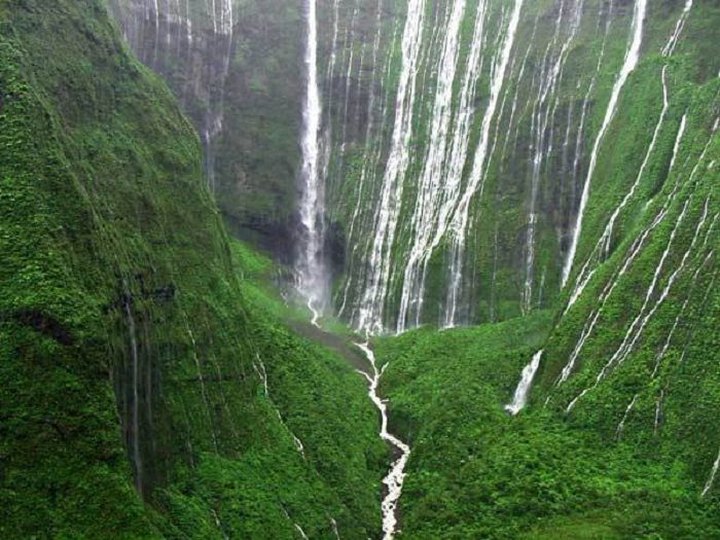 Hawaii's Weeping Wall Is The Most Majestic Waterfall You'll Ever See