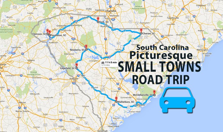 Take This Road Trip Through South Carolina’s Most Picturesque Small Towns For An Unforgettable Experience