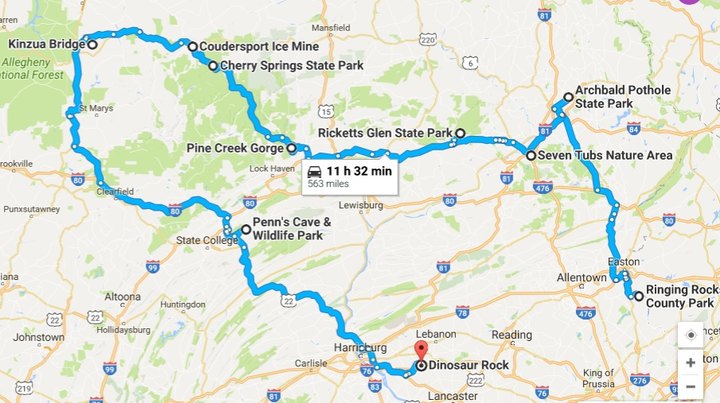 This Natural Wonders Road Trip Will Show You Pennsylvania Like You’ve Never Seen It Before