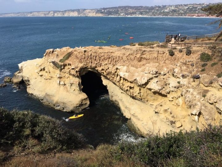There's Something Incredibly Unique About This Sea Cave In Southern California