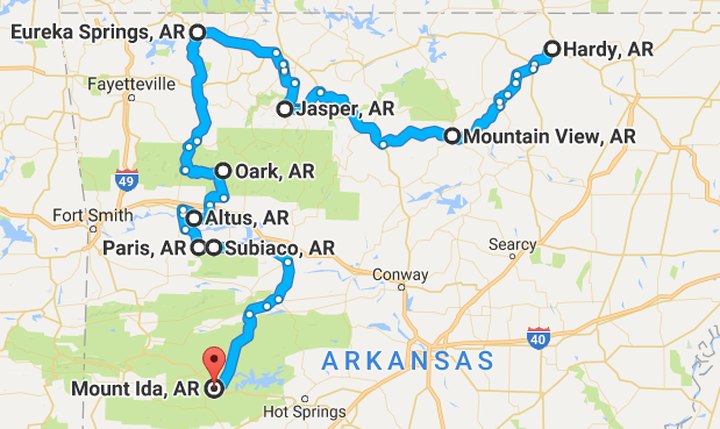 Take This Road Trip Through Arkansas’s Most Picturesque Small Towns For A Charming Experience