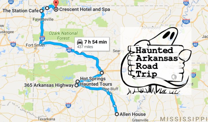 Take A Haunted Road Trip To Visit Some Of The Spookiest Places In Arkansas