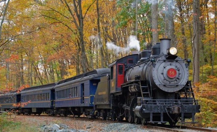 Take This Fall Foliage Train Ride Through Delaware For A One-Of-A-Kind Experience