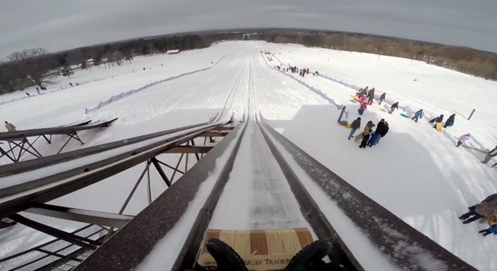 Take A Thrilling Ride At Chestnut Ridge Park In New York This Winter