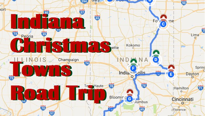 The Magical Road Trip Will Take You Through Indiana's Most Charming Christmas Towns
