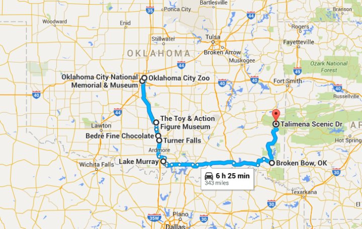 8 Unforgettable Road Trips To Take In Oklahoma Before You Die