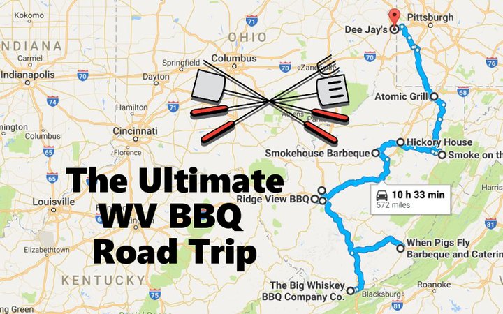 The Ultimate BBQ Road Trip Through West Virginia Is Everything You've Ever Dreamed Of