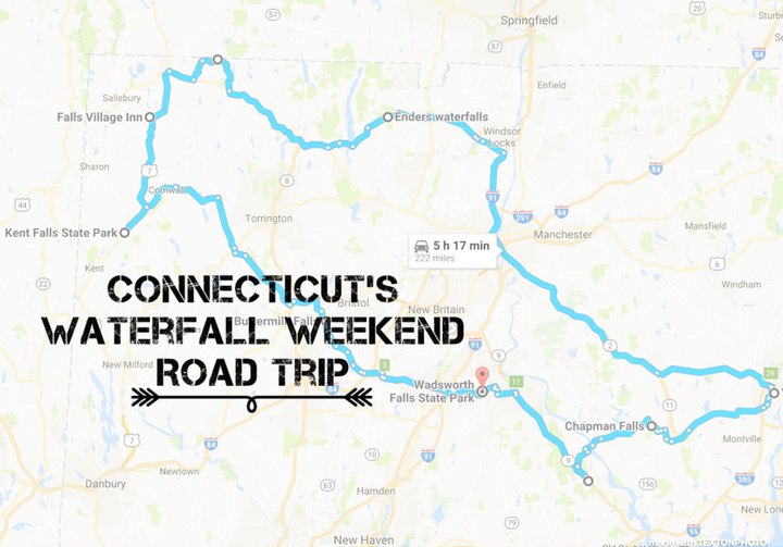 Here's The Perfect Weekend Itinerary If You Love Exploring Connecticut's Waterfalls