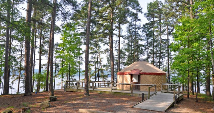 The Most Unique Campground In Arkansas That's Pure Magic