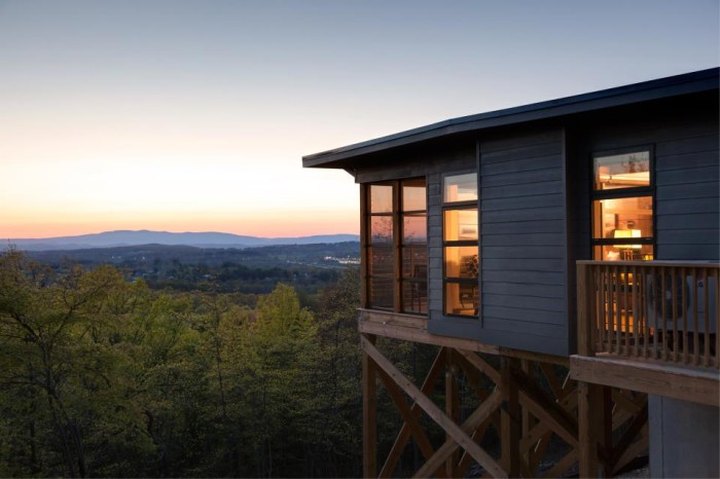 Sleep Underneath The Forest Canopy At This Epic Treehouse In Virginia