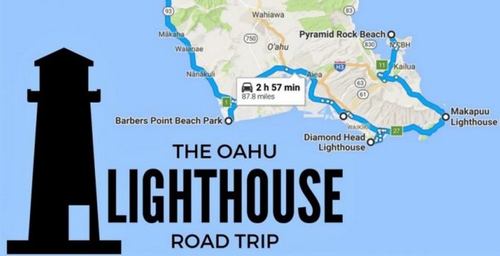 The Lighthouse Road Trip On The Oahu Coast That's Dreamily Beautiful