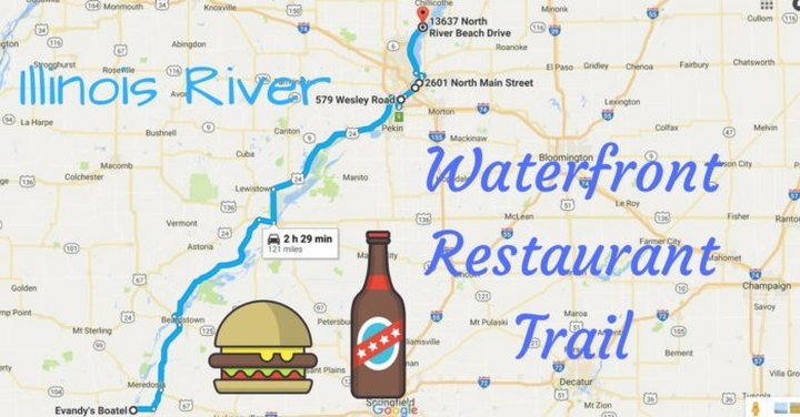 There's A Trail of Waterfront Restaurants Along The Illinois River You Need To Take