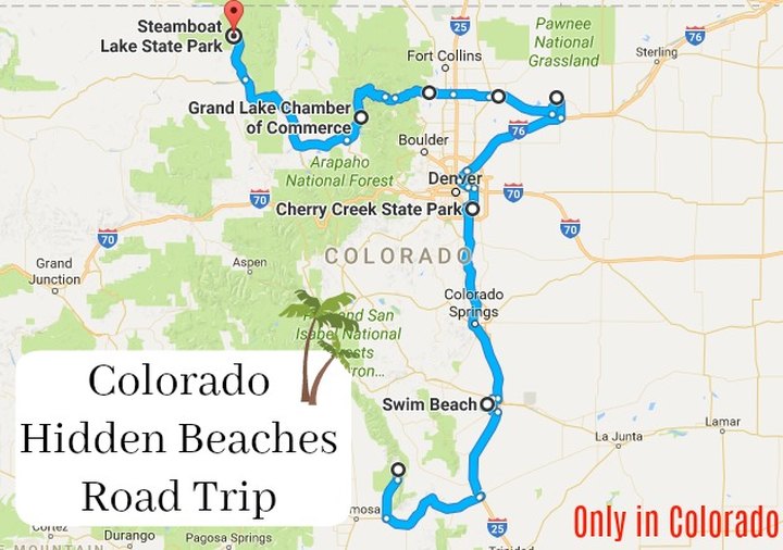 The Hidden Beaches Road Trip That Will Show You Colorado Like Never Before