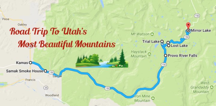 The Utah Road Trip To Utah's Most Gorgeous Mountains