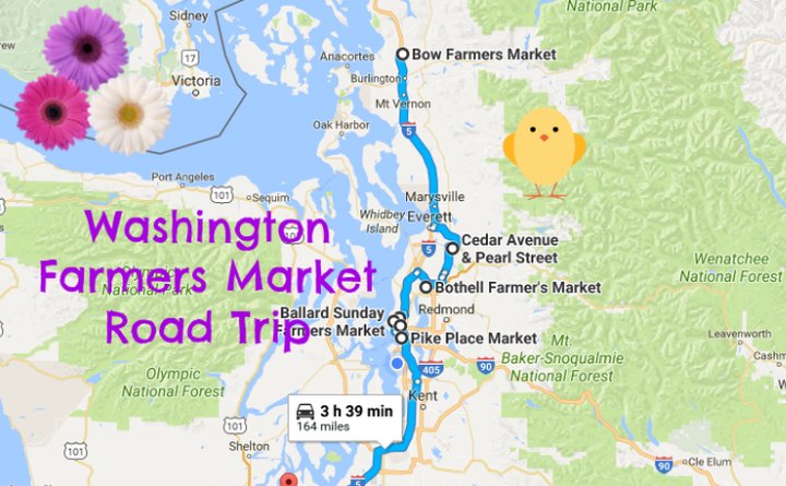 The Ultimate Washington Farmers Market Road Trip Will Make Your Summer Complete