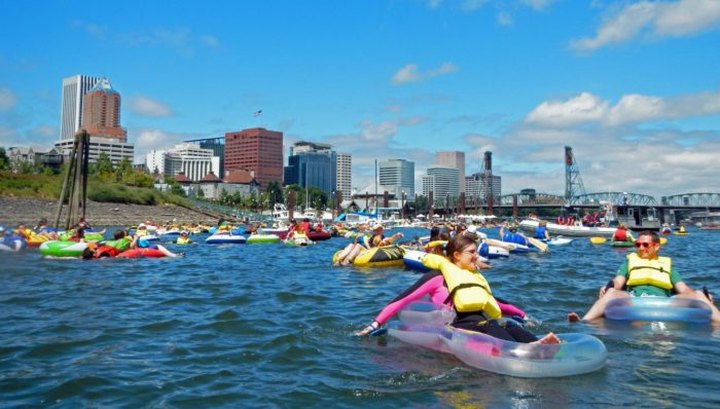 You Won't Want To Miss This Epic River Float Happening In Portland This Weekend