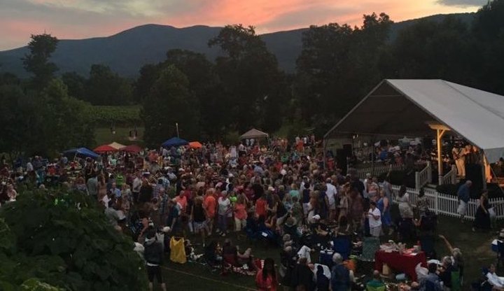 A Starry-Night Picnic At This Gorgeous Vineyard In Virginia Belongs On Your Bucket List