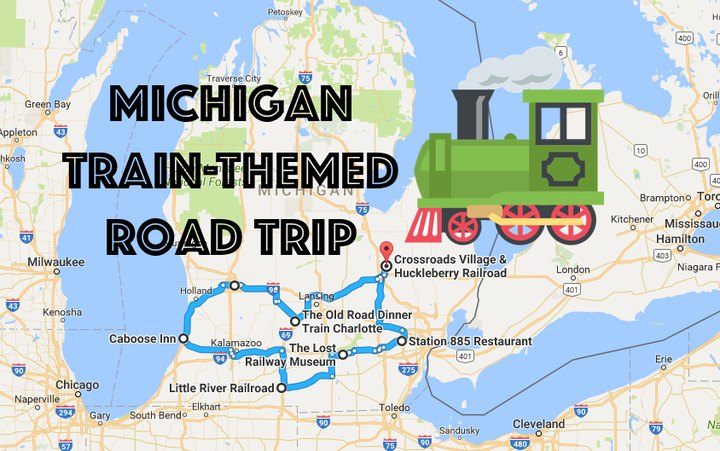 This Dreamy Train-Themed Trip Through Michigan Will Take You On The Journey Of A Lifetime