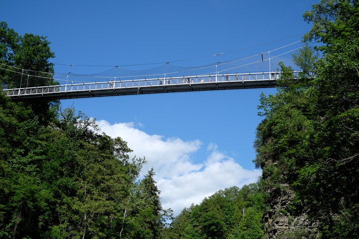 The Stomach-Dropping Suspended Bridge Walk You Can Only Find In New York