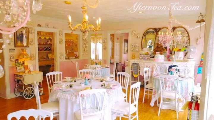 The Whimsical Tea Room In Massachusetts That's Like Something From A Storybook