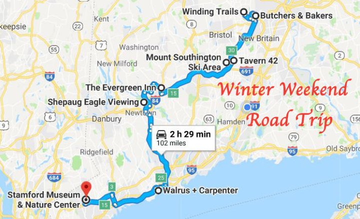 Here's The Perfect Weekend Itinerary To Make The Most Out Of Winter In Connecticut