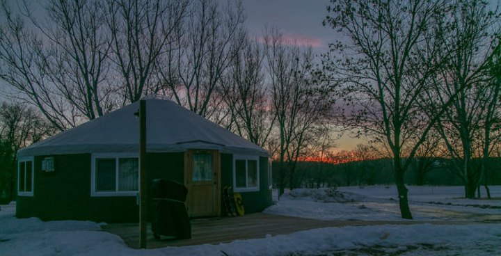 This Secluded Glampground In North Dakota Will Take You A Million Miles Away From It All