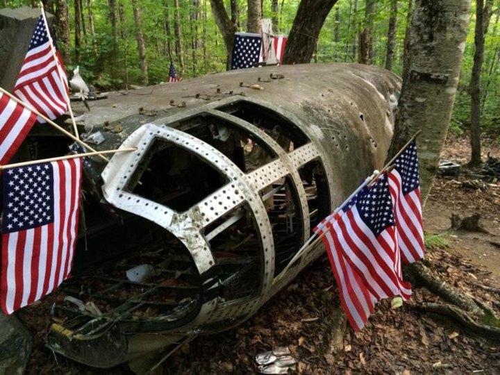 There's A Hike In Maine That Leads You Straight To An Abandoned B-52 Crash