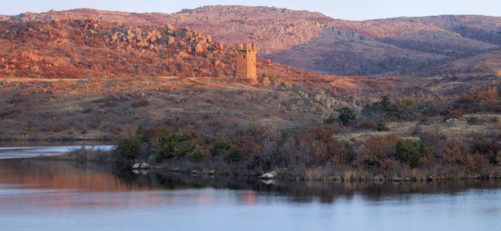 The Underrated Tower Hike In Oklahoma You'll Want To Experience At Sunset