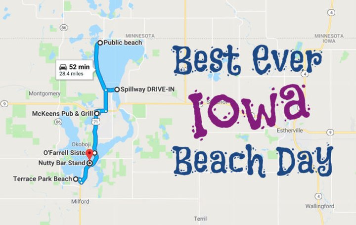 This Road Trip Will Give You The Best Iowa Beach Day You've Ever Had