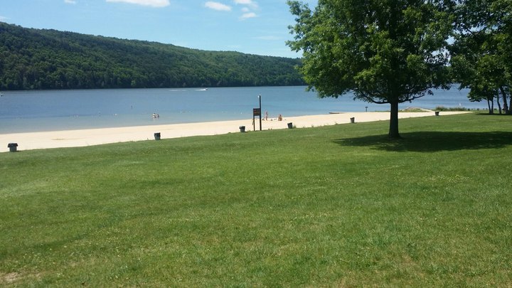A Secret Tropical Beach In Pennsylvania, The Water At Beltzville State Park Is A Mesmerizing Blue