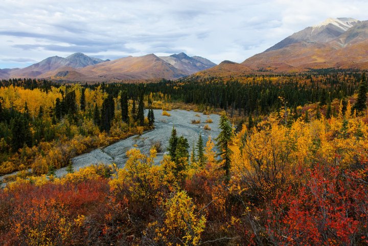 9 Short And Sweet Fall Hikes In Alaska With A Spectacular End View