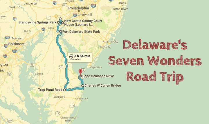 This Scenic Road Trip Takes You To All 7 Wonders Of Delaware