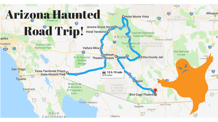 This Haunted Road Trip Will Lead You To The Scariest Places In Arizona