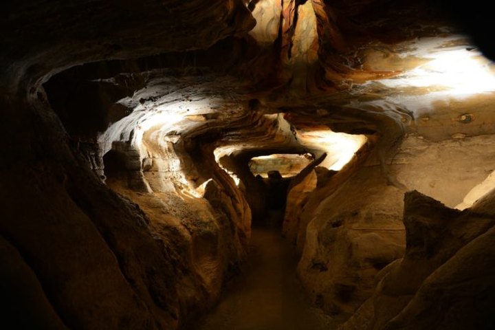 Venture Nearly 100-Feet Deep Below The Earth At These One Of A Kind Caverns In Ohio