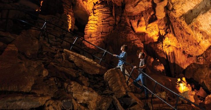Venture Nearly 350-Feet Deep Below The Earth At These One Of A Kind Caverns In Tennessee
